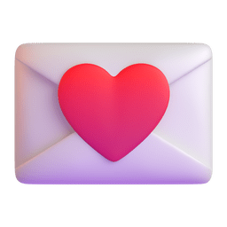 Love letter emoji